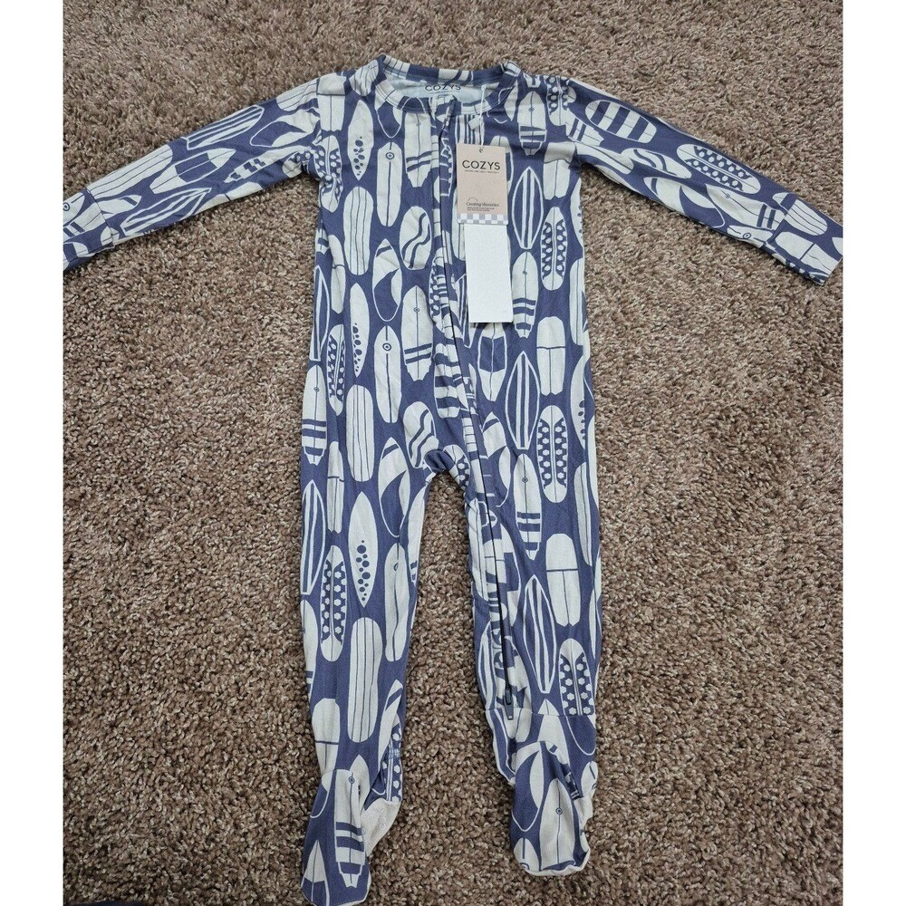 Cozy's bamboo zippy size 18-24 months nwt!